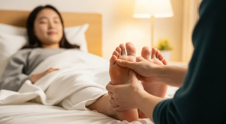 🦶 수험생 수면 질 개선에 좋은 발 마사지