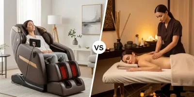 안마의자 vs 전문가 마사지, 어떤 것이 나에게 맞을까?