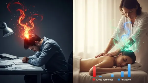 스트레스 호르몬 감소에 마사지가 미치는 영향