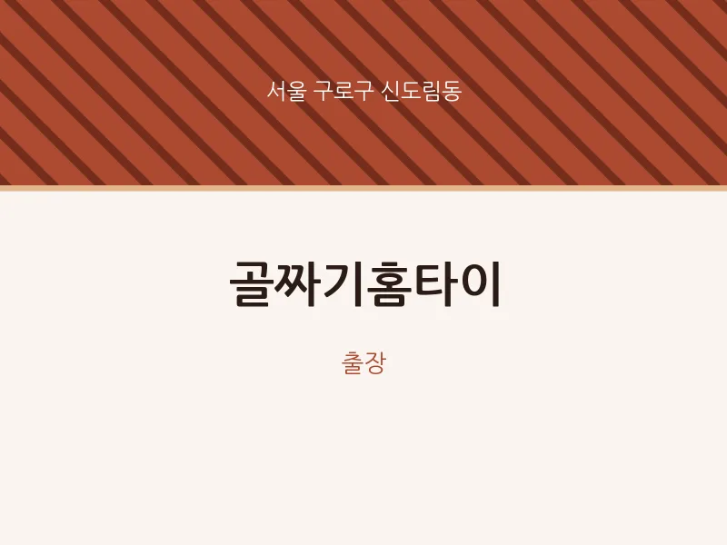 신도림동 출장마사지 골짜기홈타이 | 마픽