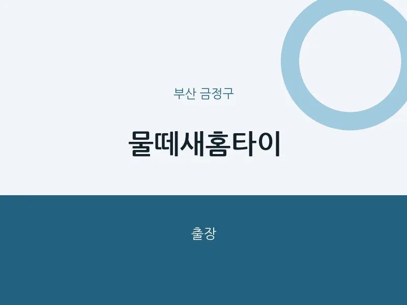 금정구 출장마사지 물떼새홈타이 | 마픽