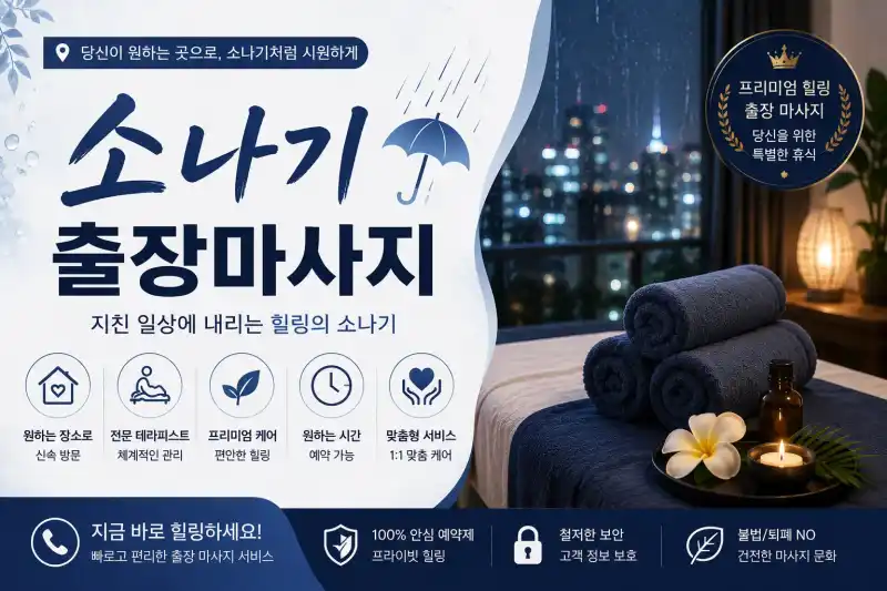 중랑구 출장마사지 소나기 | 신내동 · 면목동 24시 홈타이