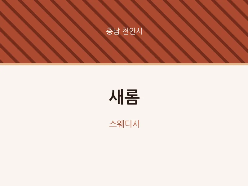 천안시 출장마사지 홈타이 새롬 | 마픽