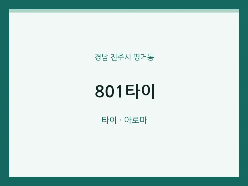 평거동 출장마사지 홈타이 801타이 | 마픽