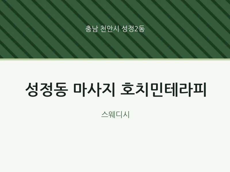 성정2동 출장마사지 홈타이 호치민테라피 | 마픽
