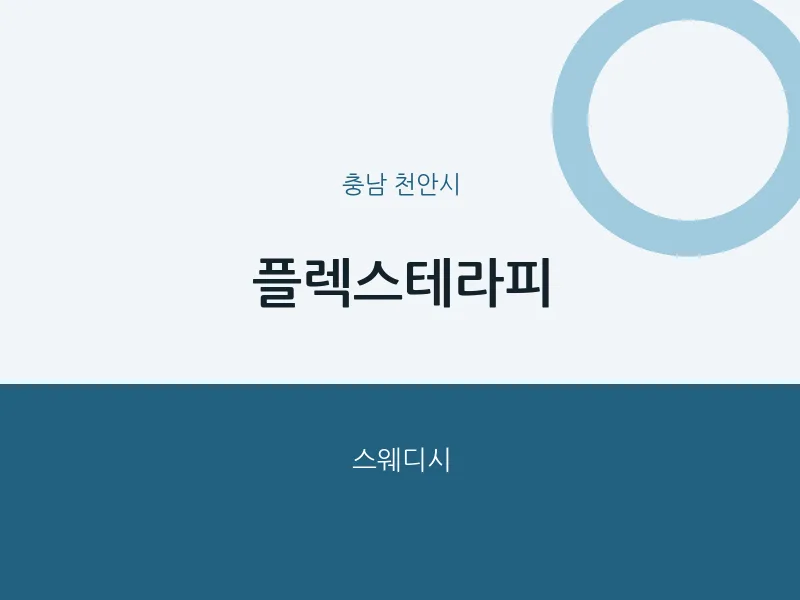 천안시 출장마사지 홈타이 플렉스테라피 | 마픽