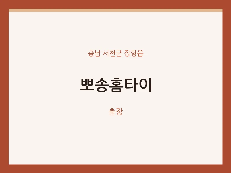 장항읍 출장마사지 뽀송홈타이 | 마픽