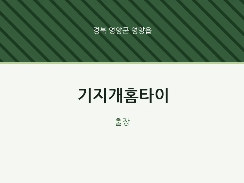 영양읍 출장마사지 기지개홈타이 | 마픽