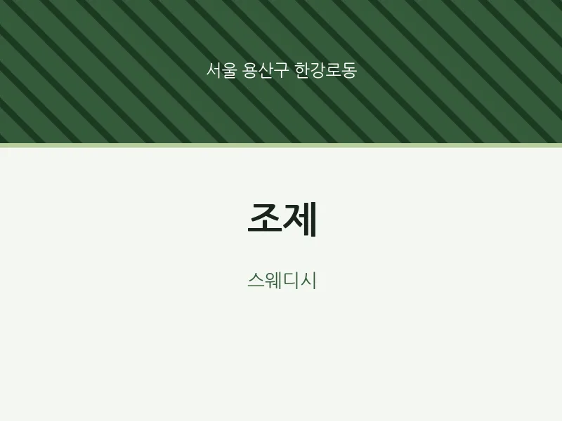 한강로동 출장마사지 홈타이 조제 | 마픽