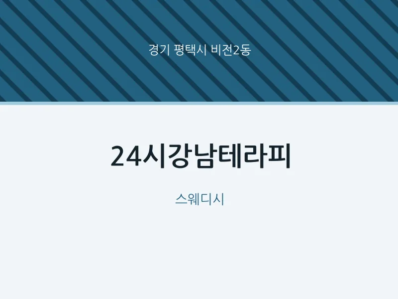 비전2동 출장마사지 홈타이 24시강남테라피 | 마픽