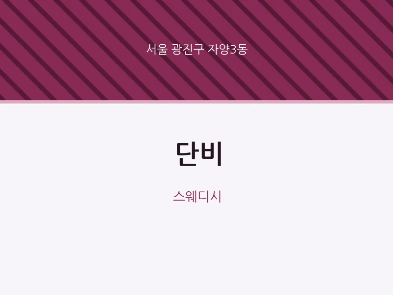 자양3동 출장마사지 홈타이 단비 | 마픽