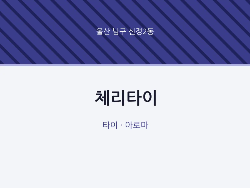 신정2동 출장마사지 홈타이 체리타이 | 마픽