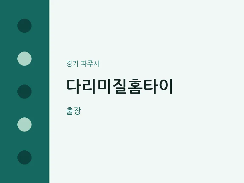 파주시 출장마사지 다리미질홈타이 | 마픽