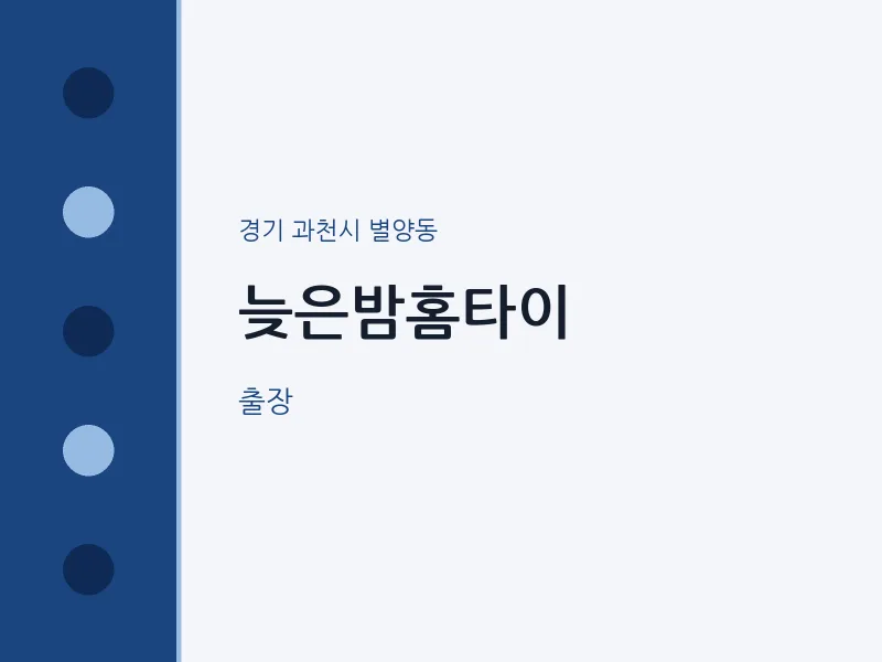 별양동 출장마사지 늦은밤홈타이 | 마픽