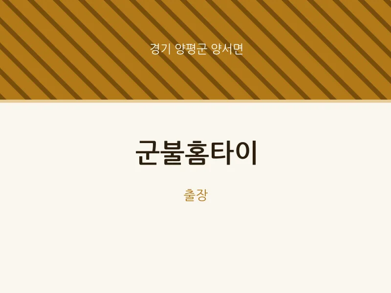 양서면 출장마사지 군불홈타이 | 마픽