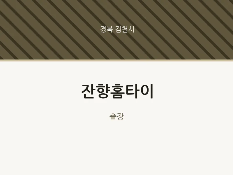 김천시 출장마사지 잔향홈타이 | 마픽