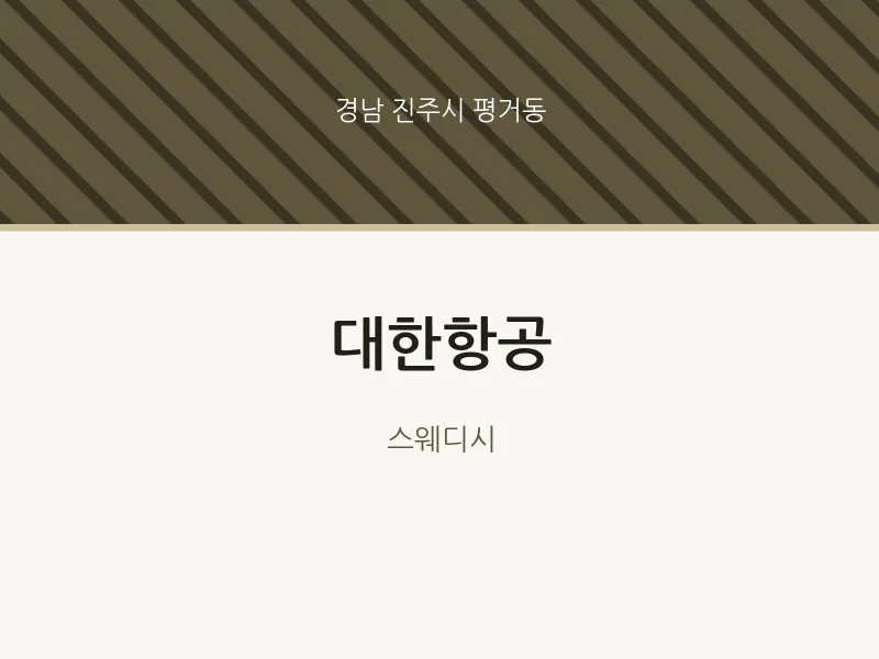 평거동 출장마사지 홈타이 대한항공 | 마픽