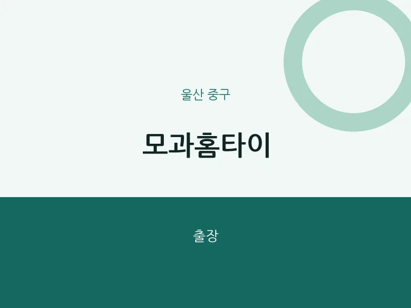 중구 출장마사지 모과홈타이 | 마픽