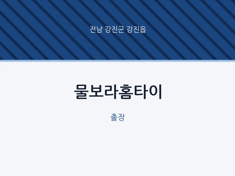강진읍 출장마사지 물보라홈타이 | 마픽