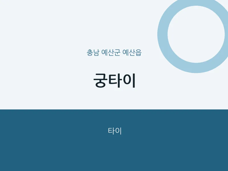 예산읍 출장마사지 홈타이 궁타이 | 마픽