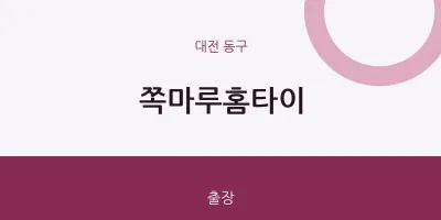 동구 출장마사지 쪽마루홈타이 | 마픽