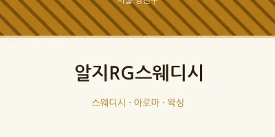 양천구 출장마사지 홈타이 알지RG스웨디시 | 마픽