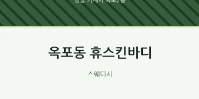 옥포2동 출장마사지 홈타이 휴스킨바디 | 마픽