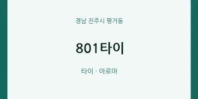 평거동 출장마사지 홈타이 801타이 | 마픽