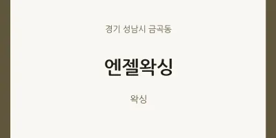 금곡동 출장마사지 홈타이 엔젤왁싱 | 마픽