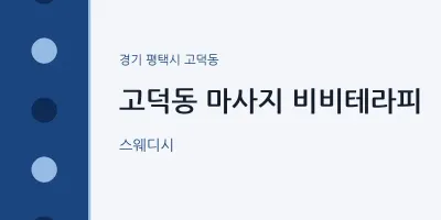 고덕동 출장마사지 홈타이 비비테라피 | 마픽
