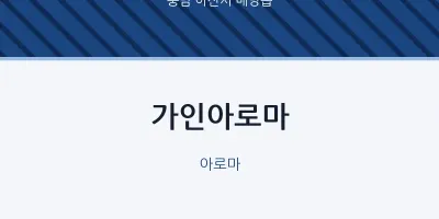 배방읍 출장마사지 홈타이 가인아로마 | 마픽