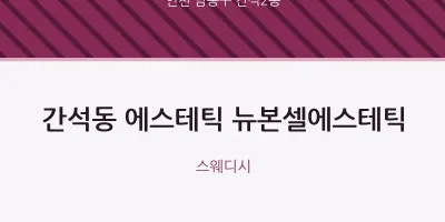 간석2동 출장마사지 홈타이 에스테틱 뉴본셀에스테틱 | 마픽