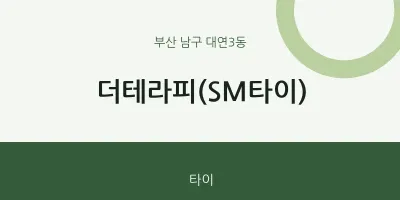 대연3동 출장마사지 홈타이 더테라피(SM타이) | 마픽