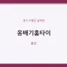옹배기홈타이