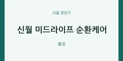 양천구 출장마사지 홈타이 신월 미드라이프 순환케어 | 마픽