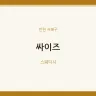 싸이즈