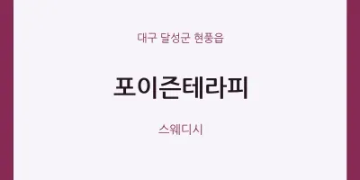 현풍읍 출장마사지 홈타이 포이즌테라피 | 마픽