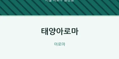 용강동 출장마사지 홈타이 태양아로마 | 마픽