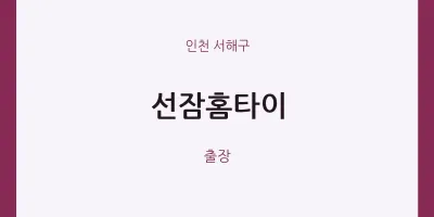 서해구 출장마사지 선잠홈타이 | 마픽