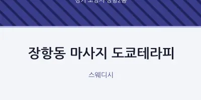 장항2동 출장마사지 홈타이 도쿄테라피 | 마픽