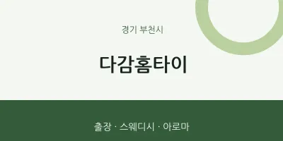 부천시 출장마사지 다감홈타이 | 마픽