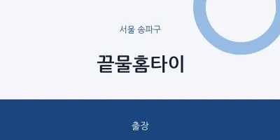 송파구 출장마사지 끝물홈타이 | 마픽