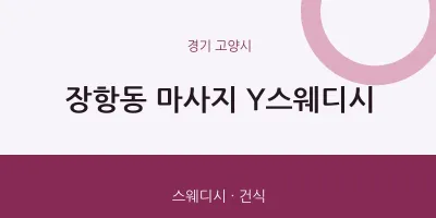 고양시 출장마사지 홈타이 Y스웨디시 | 마픽