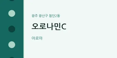 첨단2동 출장마사지 홈타이 오로나민C | 마픽