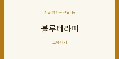 신월4동 출장마사지 홈타이 블루테라피 | 마픽