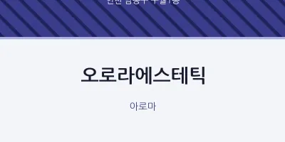 구월1동 출장마사지 홈타이 오로라에스테틱 | 마픽