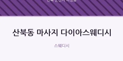 미성동 출장마사지 홈타이 다이아스웨디시 | 마픽