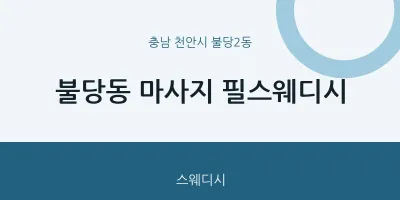 불당2동 출장마사지 홈타이 필스웨디시 | 마픽
