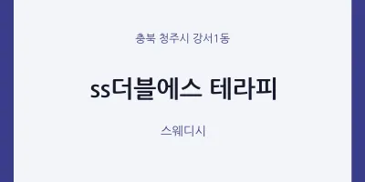 강서1동 출장마사지 홈타이 ss더블에스 테라피 | 마픽