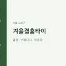 겨울결홈타이